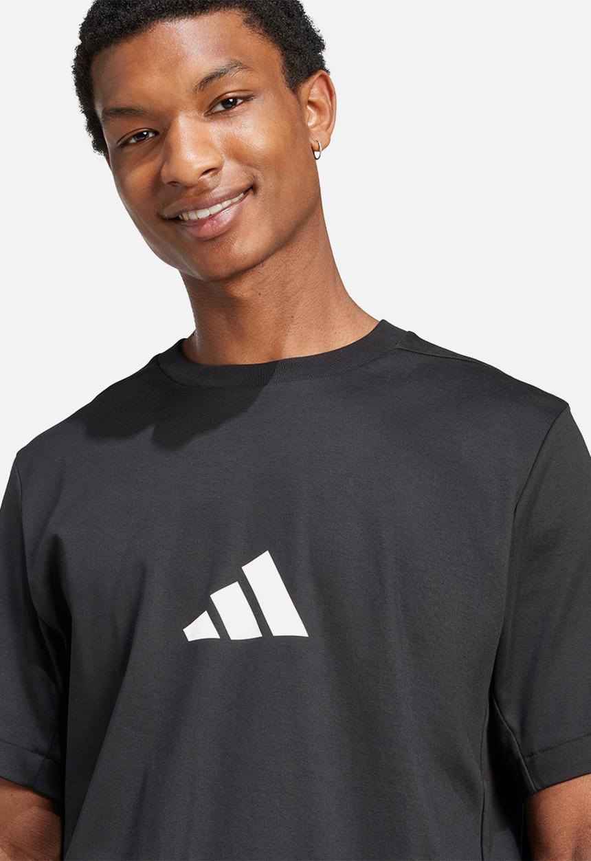 adidas Performance - Z.N.E. TEE - BLACK/WHITE