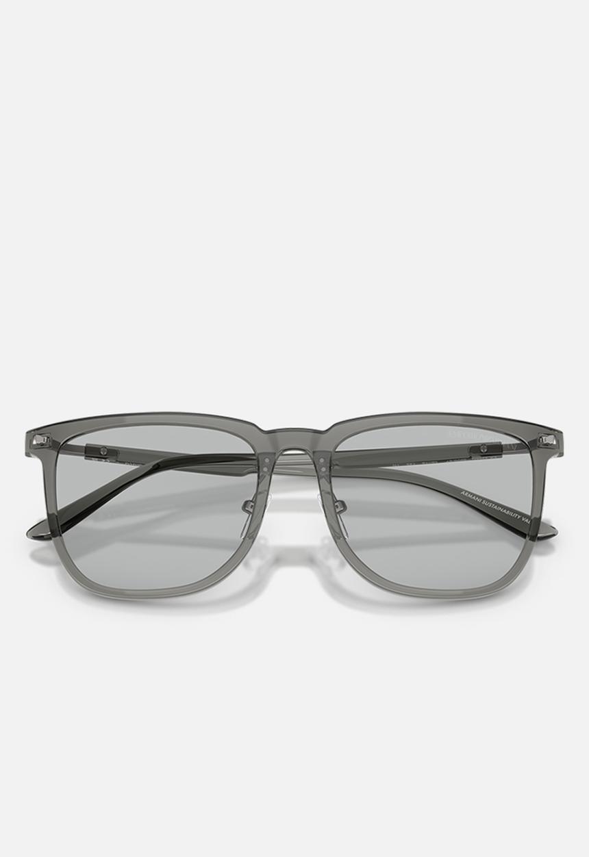 Emporio Armani - EA - Shiny Transparent Grey-Grey