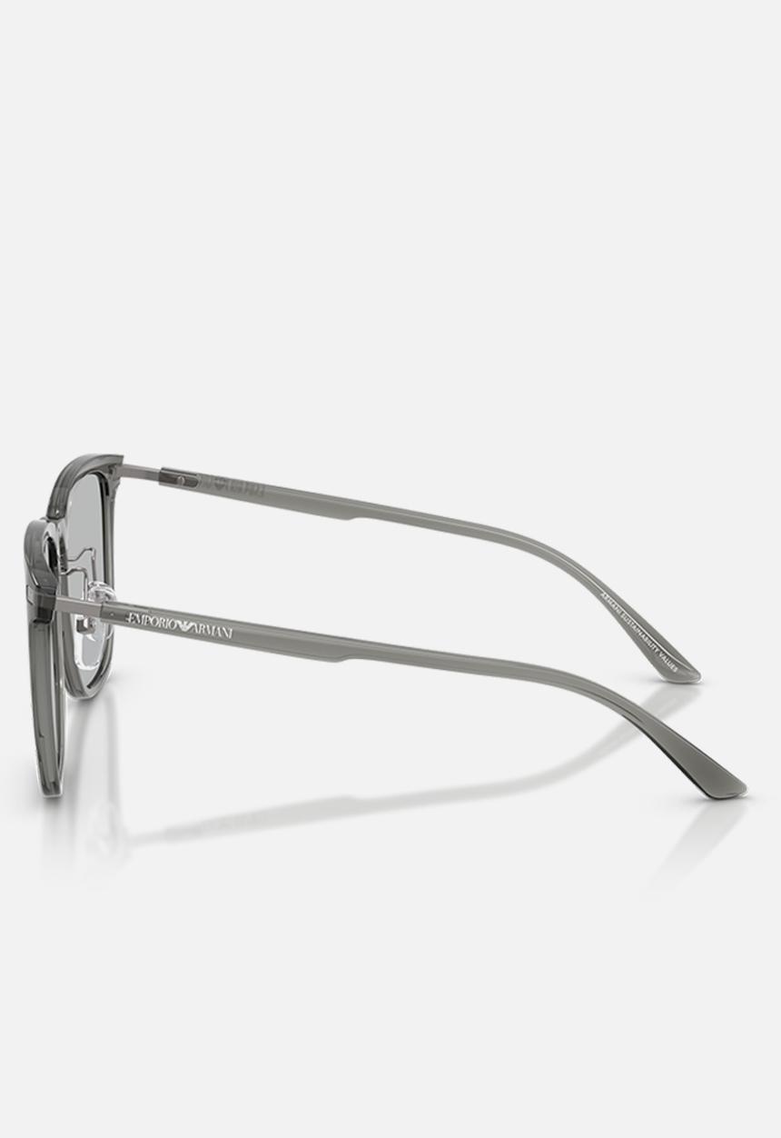 Emporio Armani - EA - Shiny Transparent Grey-Grey