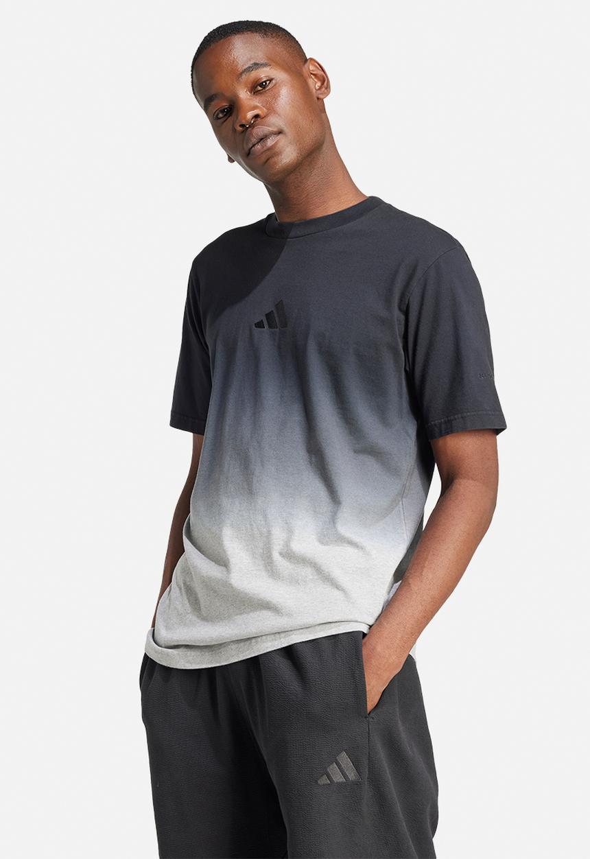adidas Performance - All SZN Dip-Dye Tee - Grey
