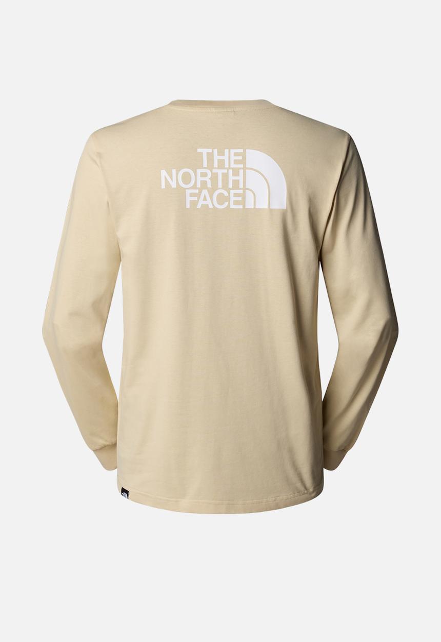 The North Face - Long sleeve easy tee - gravel