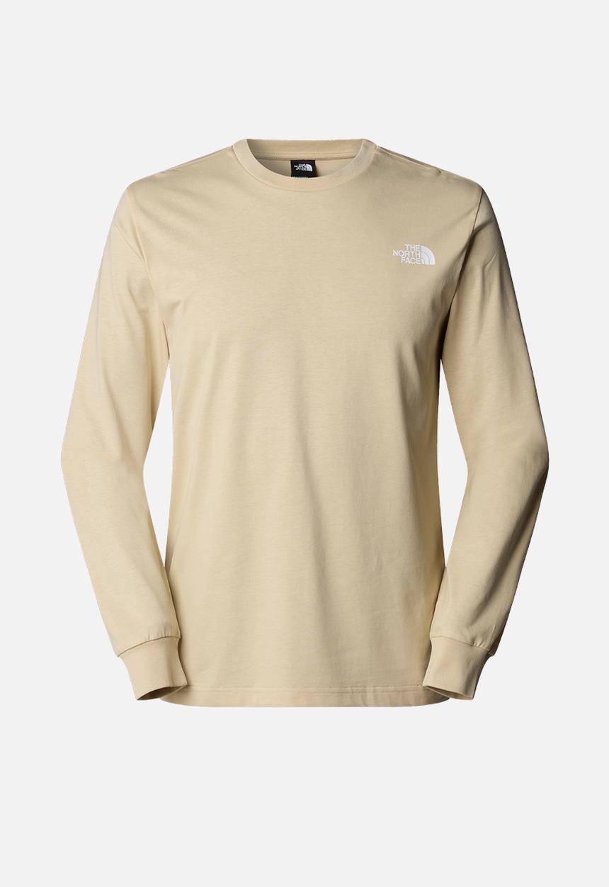 The North Face - Long sleeve easy tee - gravel