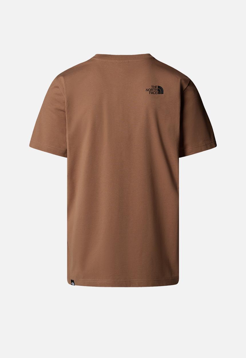 The North Face - Fine tee s/s  - latte