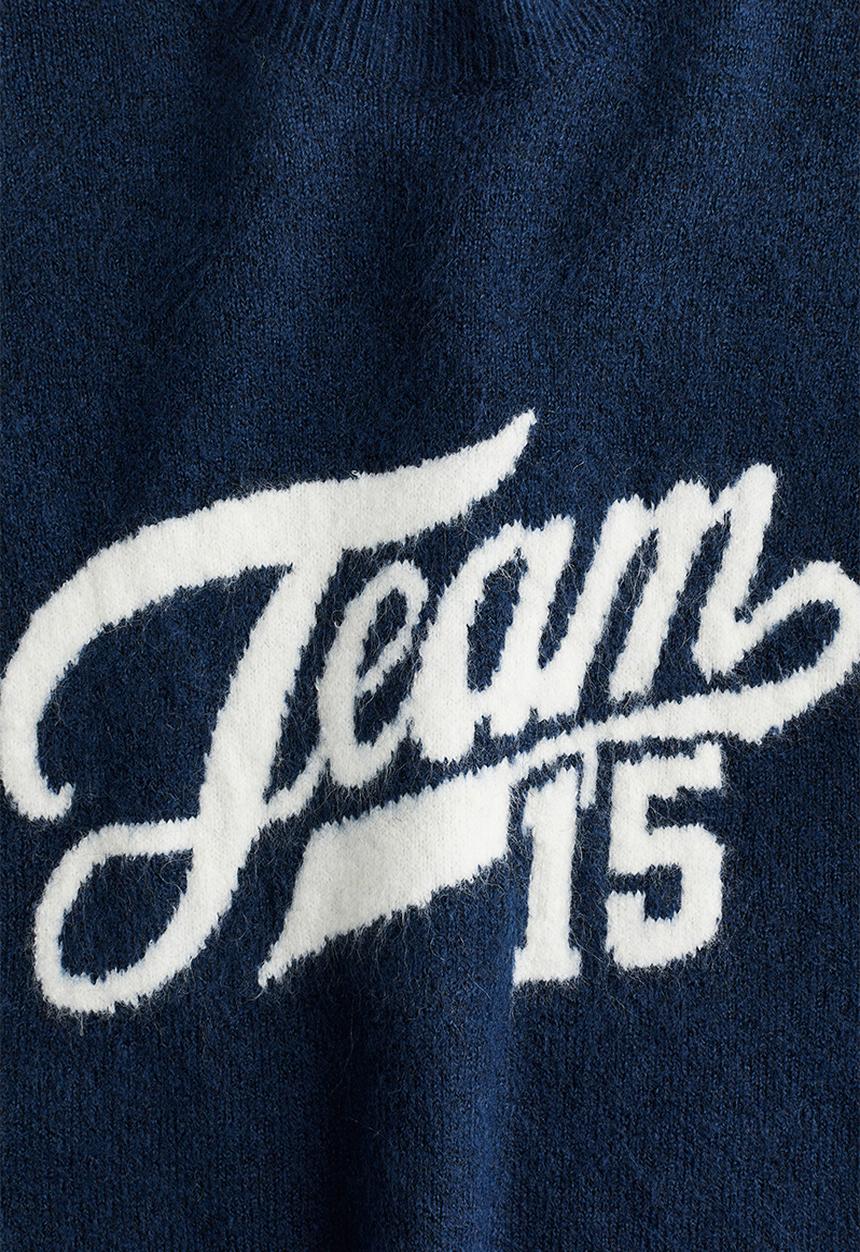 H&M - Loose-fit jumper - navy blue team 15