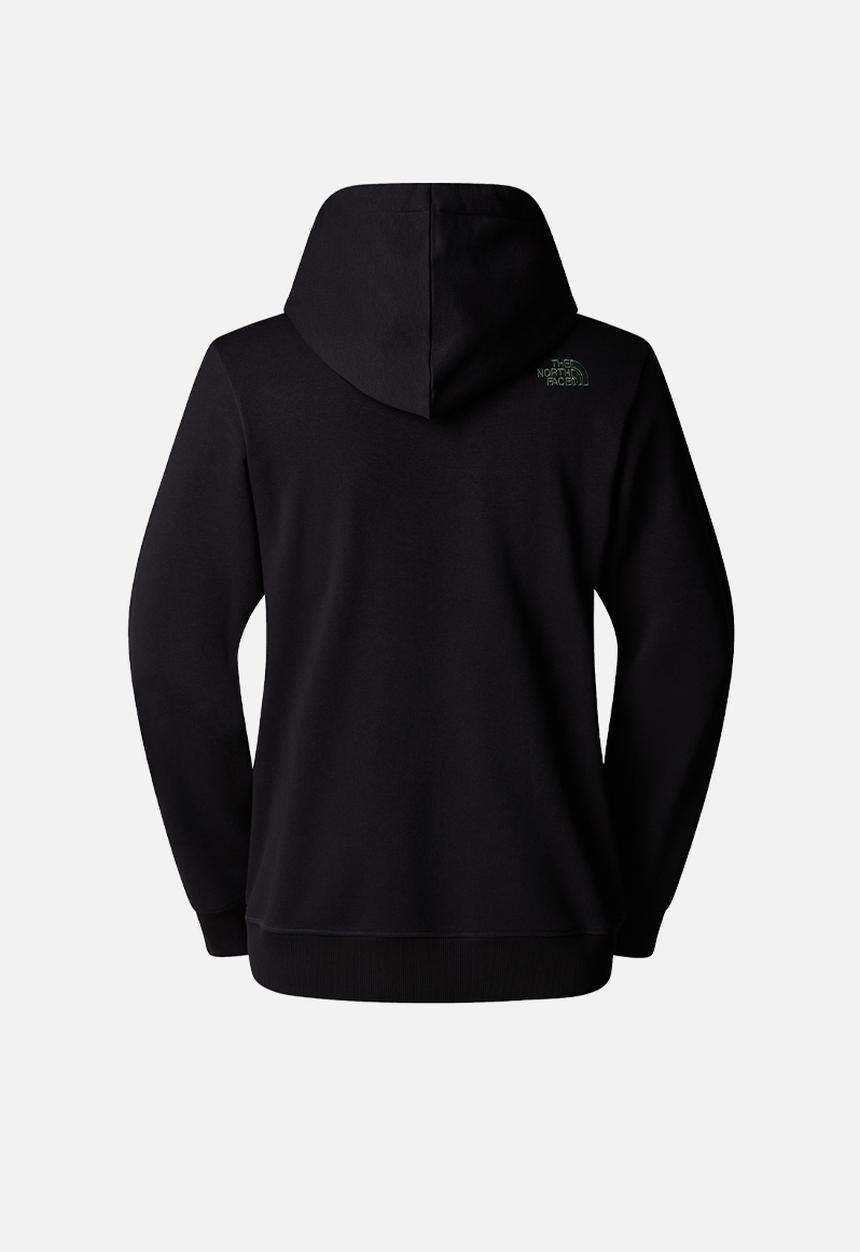 The North Face - DREW PEAK LIGHT HOODIE - TNF Black-Duck Green
