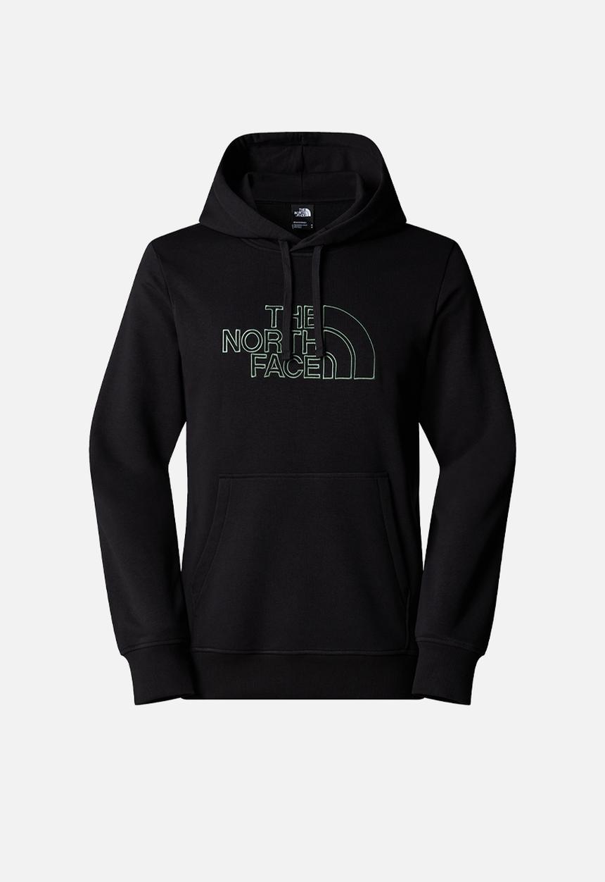 The North Face - DREW PEAK LIGHT HOODIE - TNF Black-Duck Green