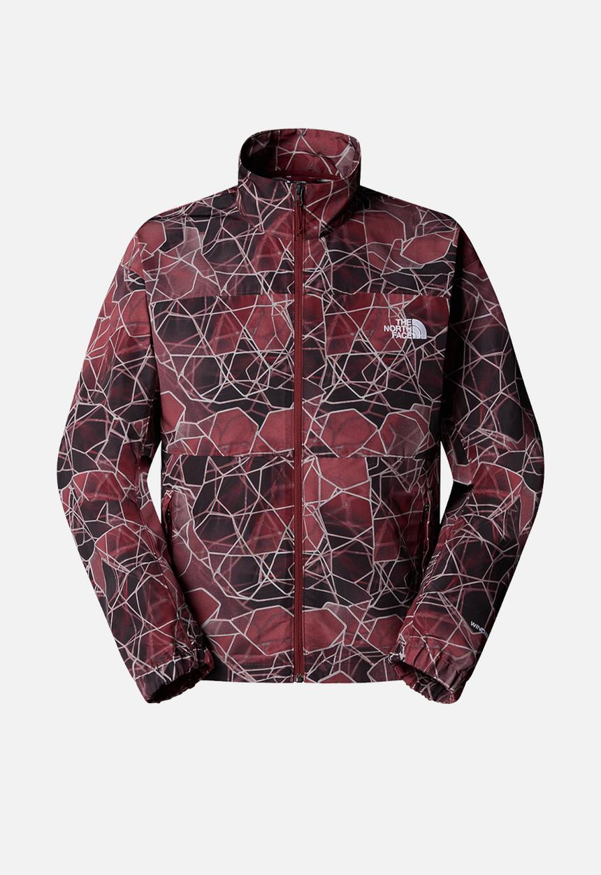 The North Face - Easy Wind Track Jacket - Sumac Oval Intention Print