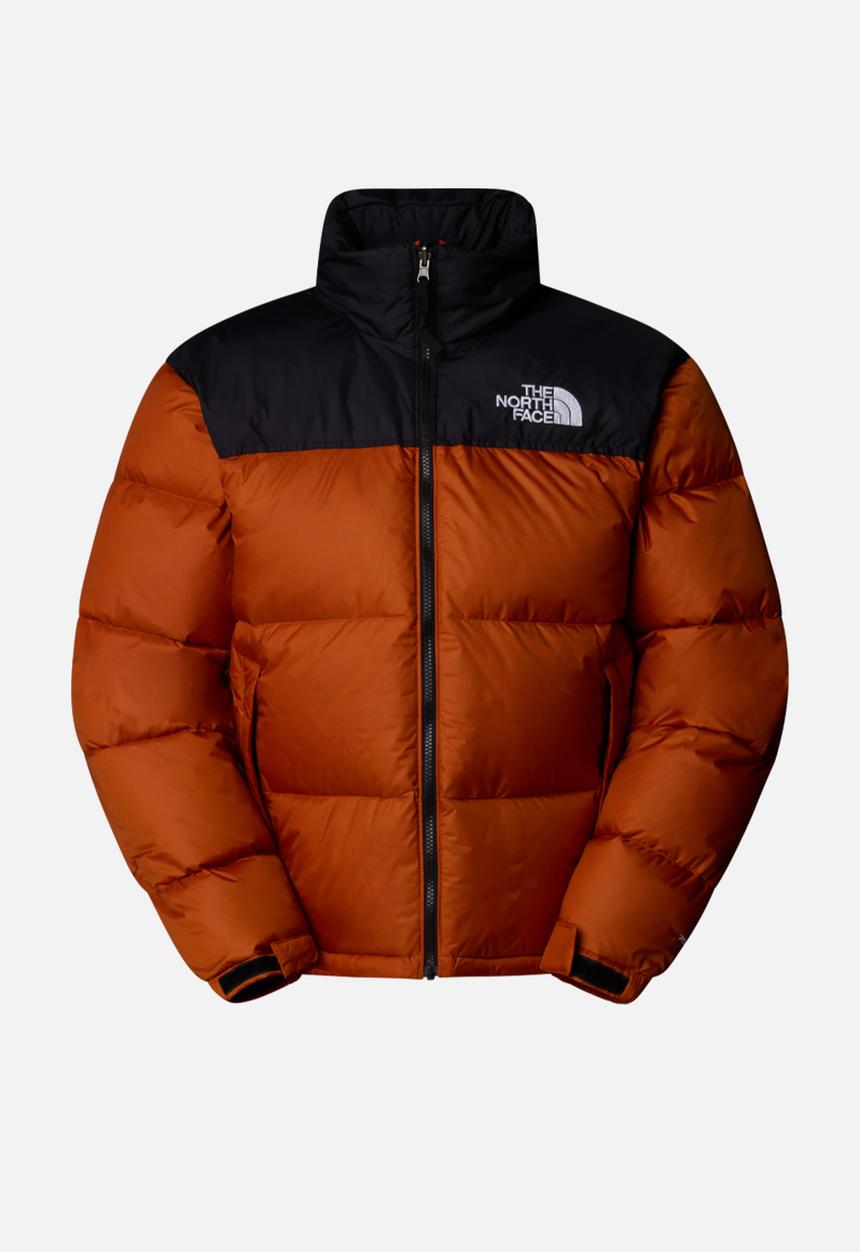 The North Face - M 1996 RETRO NUPTSE JACKET - Earthen Copper-TNF Black
