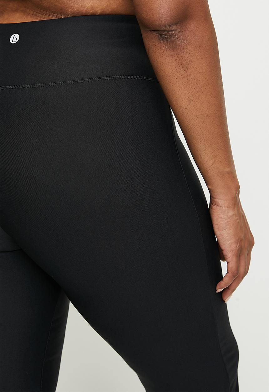 Cotton On - Plus Fleece Lined Outdoor Flare - Black