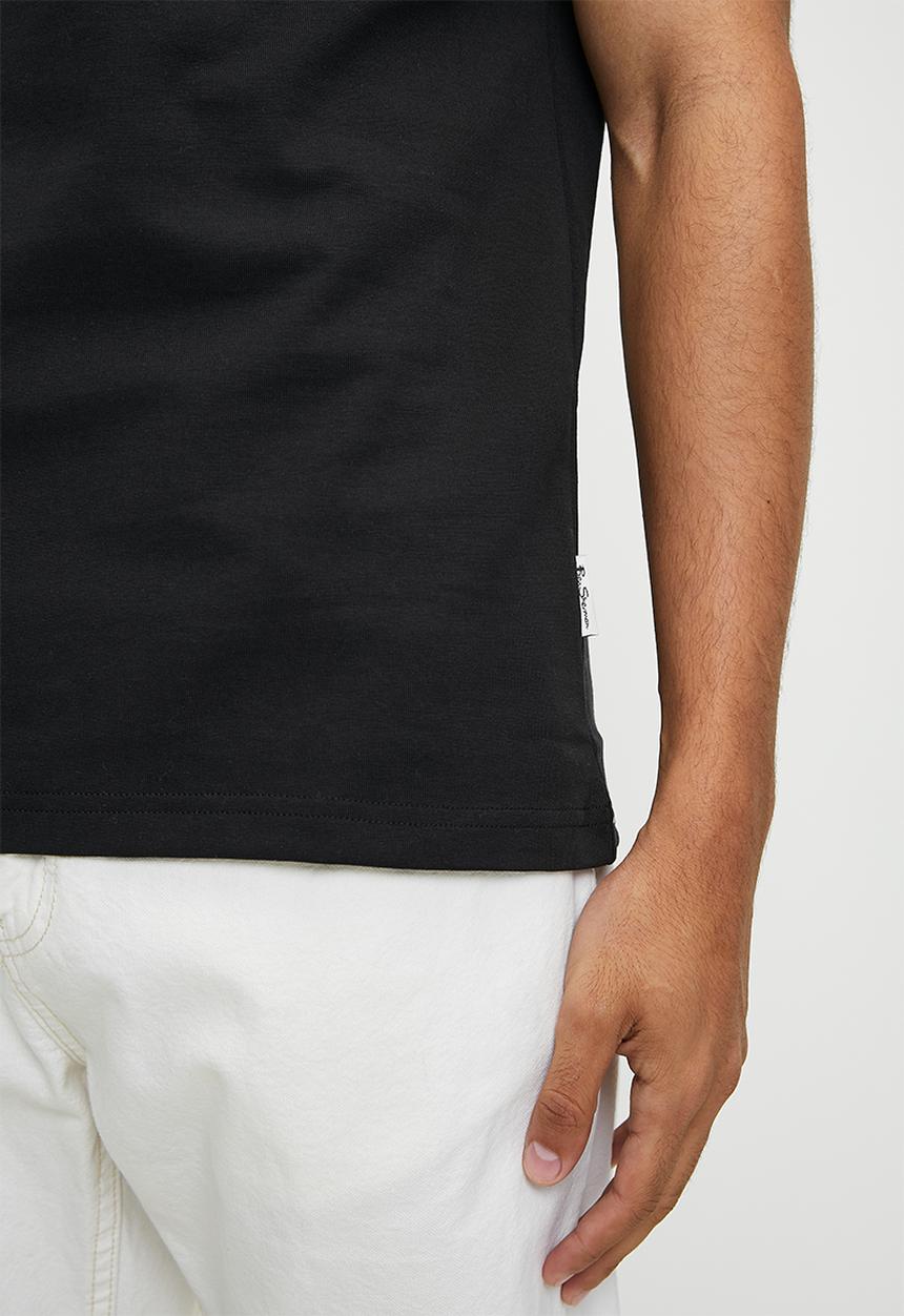 Ben Sherman - Ocean Records Oversize Tee - Black