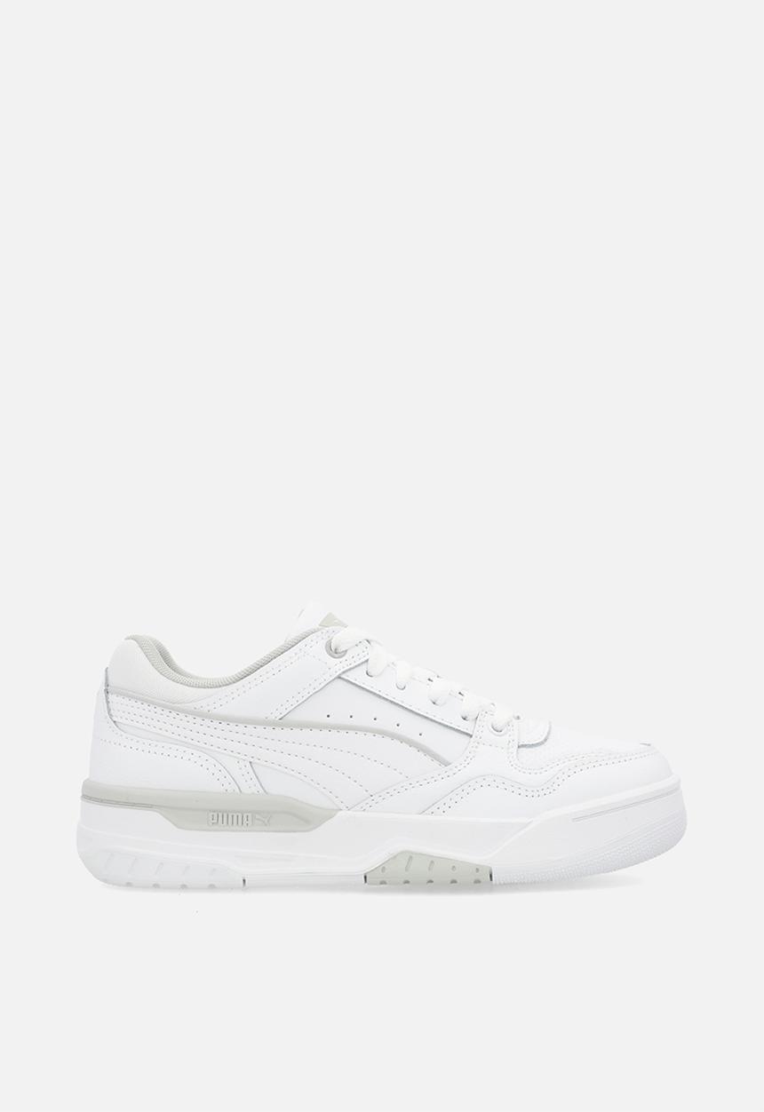 PUMA - Rebound Retro Jr - Puma White/Cool Light Gray