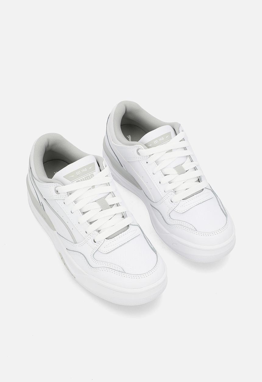 PUMA - Rebound Retro Jr - Puma White/Cool Light Gray
