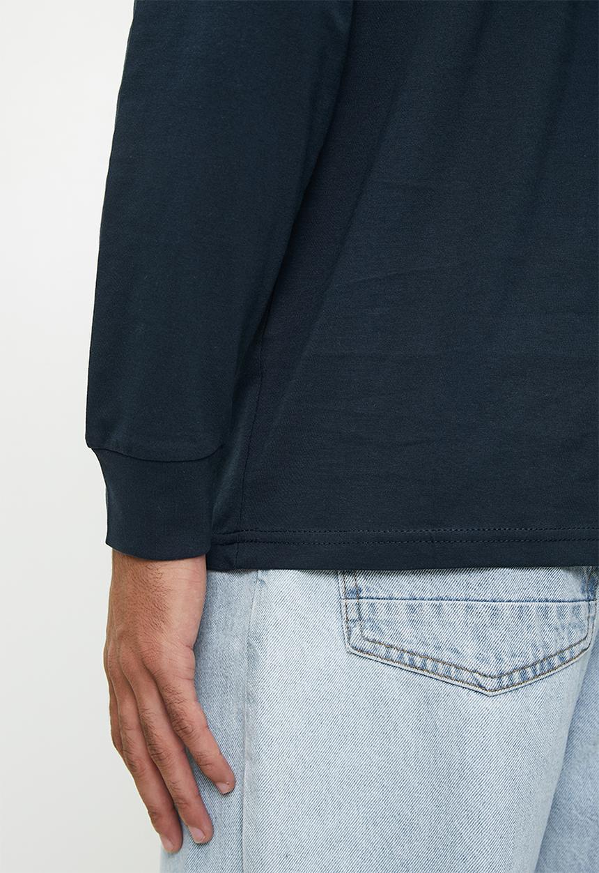 Vans - Mn vans classic long sleeve - navy