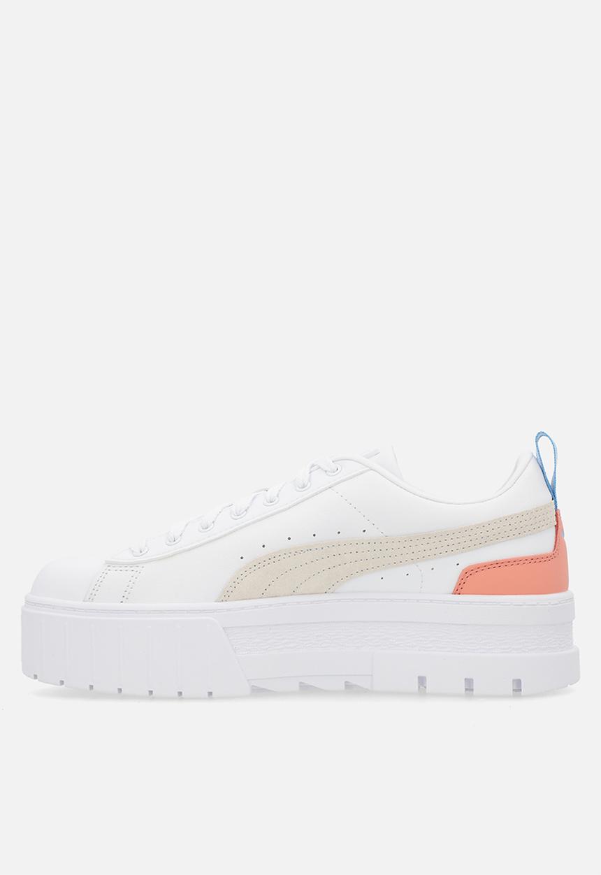 Mayze Lth Wn's - 381983 50 - PUMA White-Pink Fruit
