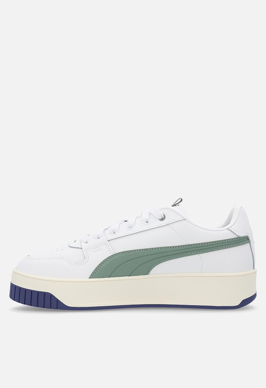 Carina Street Lux - 397487 08 - Puma White-Green Moon-PUMA Gold