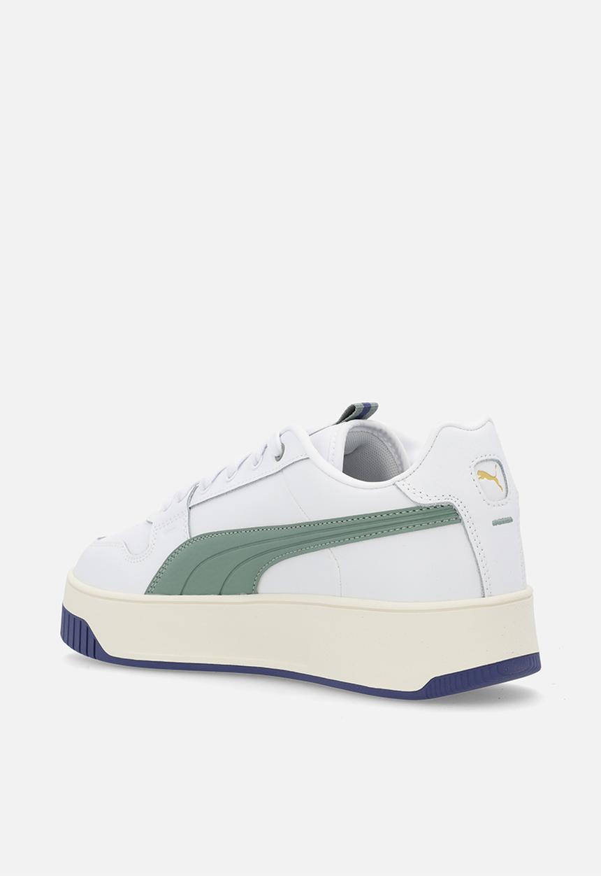 Carina Street Lux - 397487 08 - Puma White-Green Moon-PUMA Gold