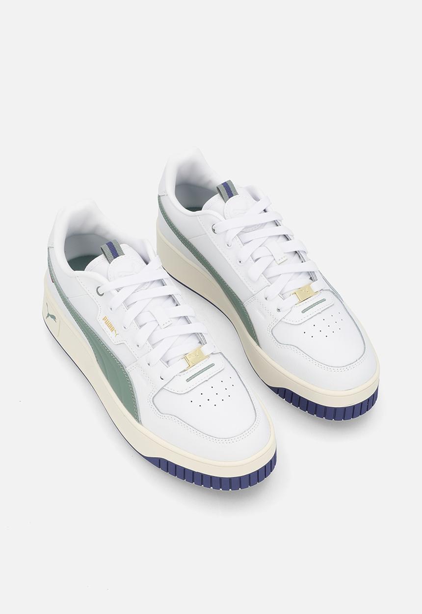 Carina Street Lux - 397487 08 - Puma White-Green Moon-PUMA Gold