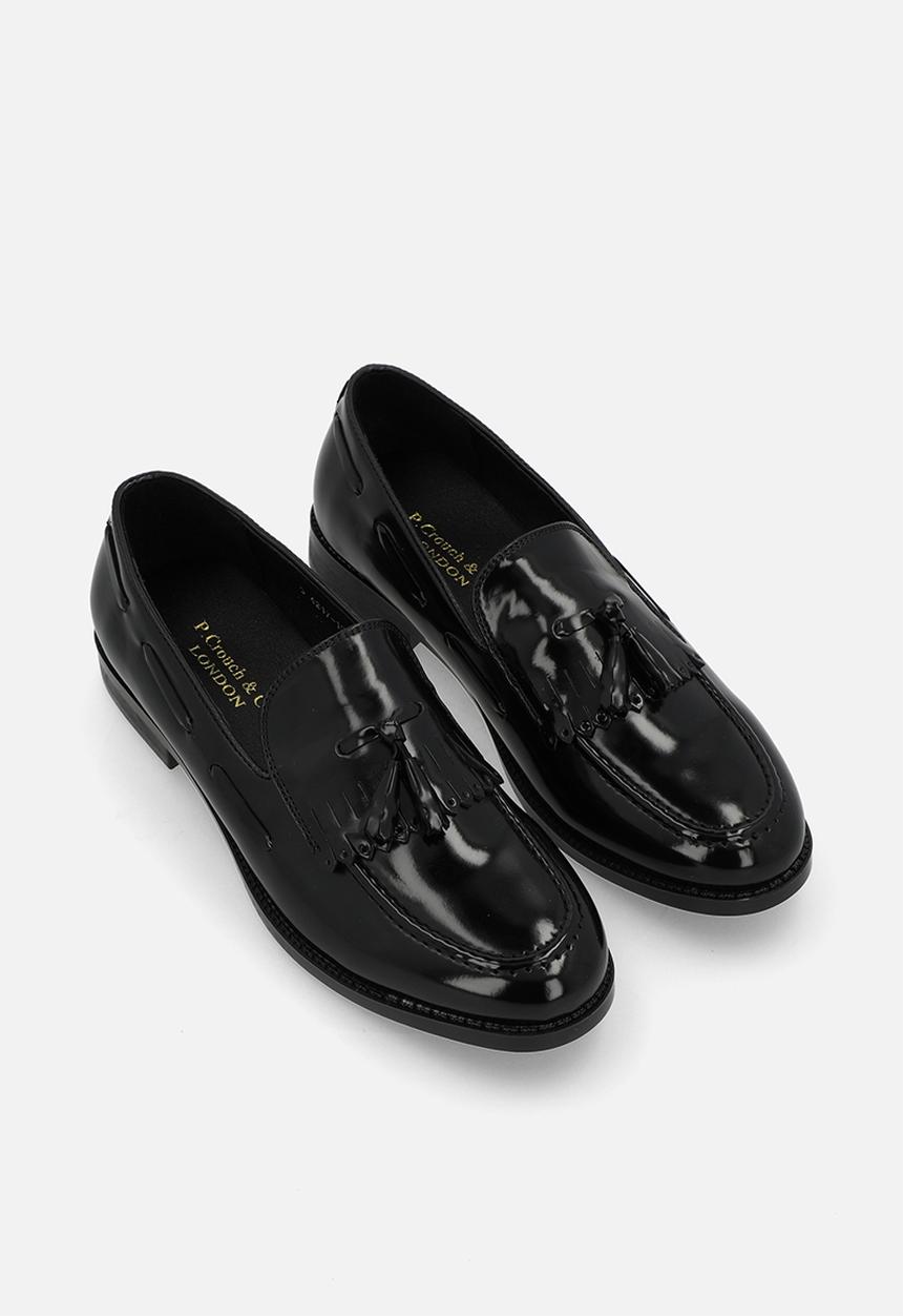 PC - Hi Shine Tassel with Fringe Slip on - Black