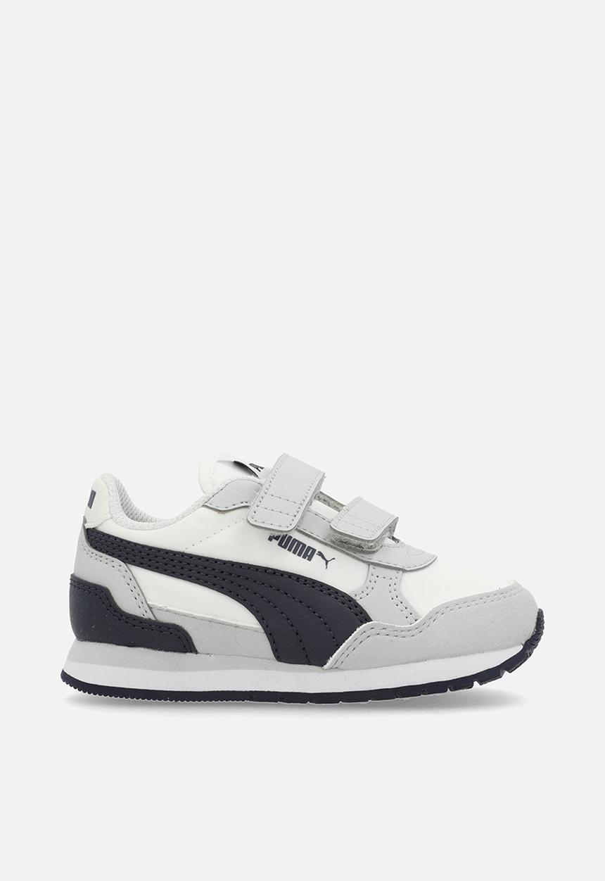 PUMA - ST Runner v4 NL V Inf- Puma White-New Navy-Cool Light Gray