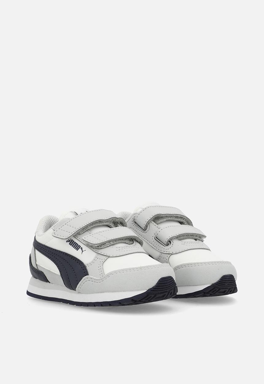 PUMA - ST Runner v4 NL V Inf- Puma White-New Navy-Cool Light Gray