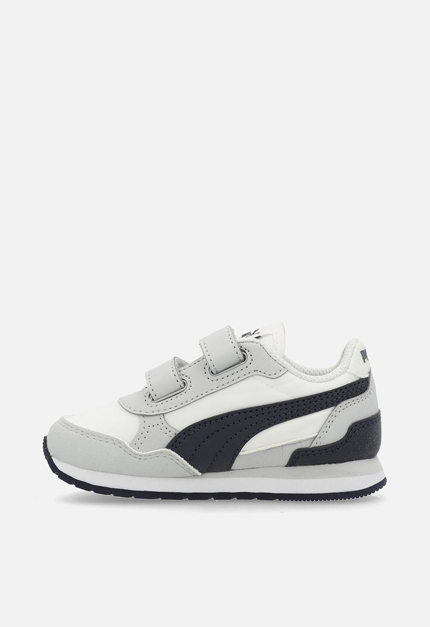 PUMA - ST Runner v4 NL V Inf- Puma White-New Navy-Cool Light Gray