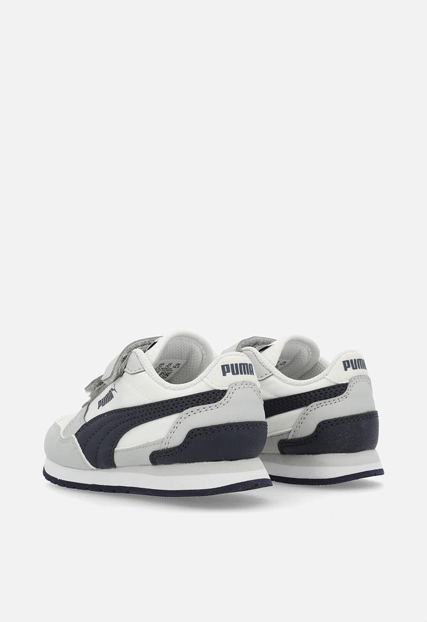 PUMA - ST Runner v4 NL V Inf- Puma White-New Navy-Cool Light Gray