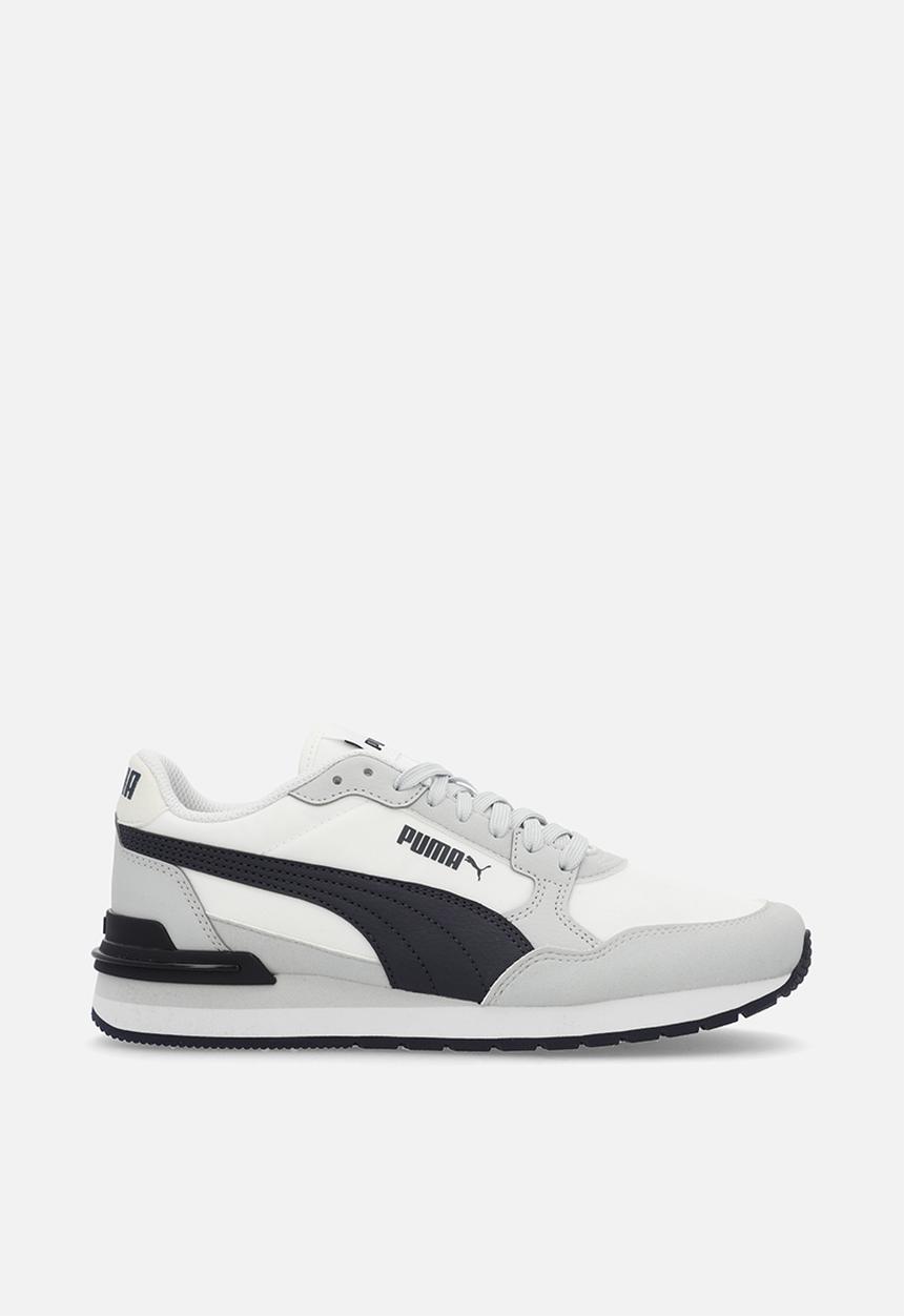 PUMA - ST Runner v4 NL Jr - Puma White-New Navy-Cool Light Gray