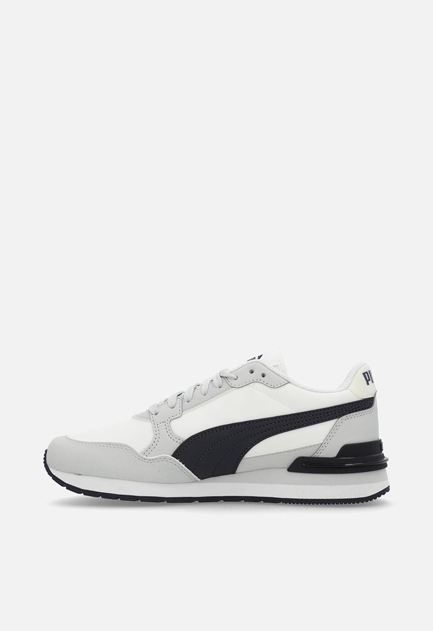 PUMA - ST Runner v4 NL Jr - Puma White-New Navy-Cool Light Gray