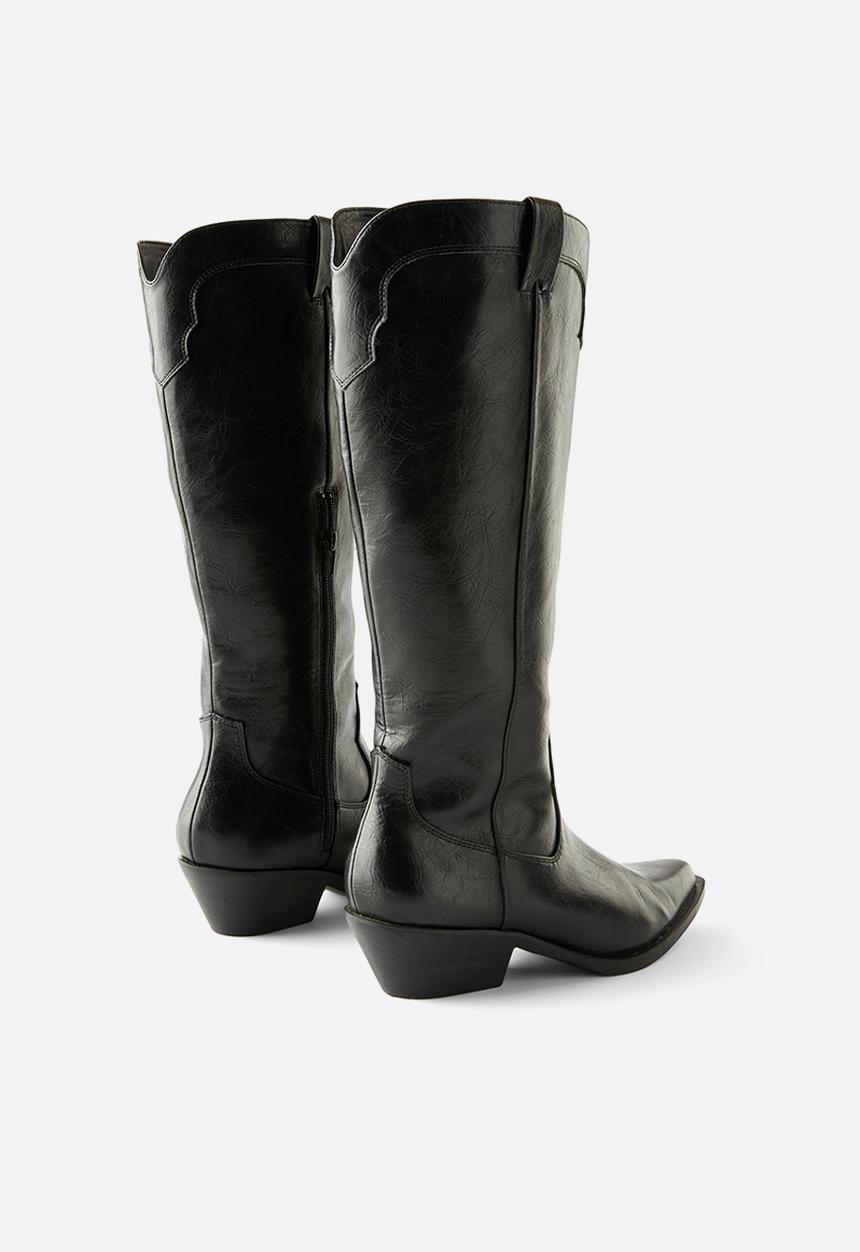 Cotton On - Dylan boot - black distressed