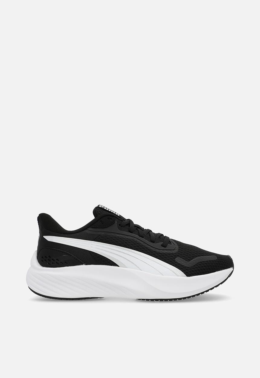 PUMA - Pounce Lite Jr - Puma Black-Puma White-Puma Silver