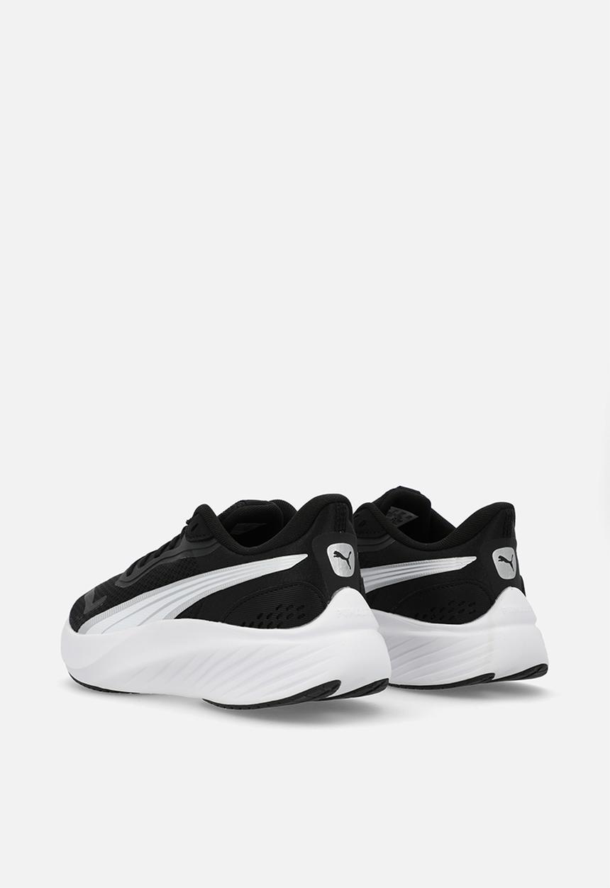 PUMA - Pounce Lite Jr - Puma Black-Puma White-Puma Silver