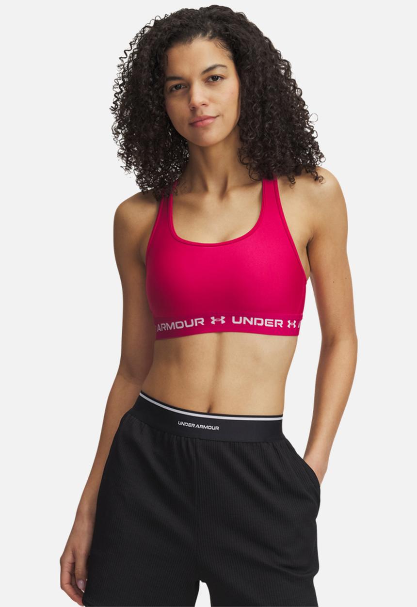 Under Armour - Crossback Mid Bra - pink