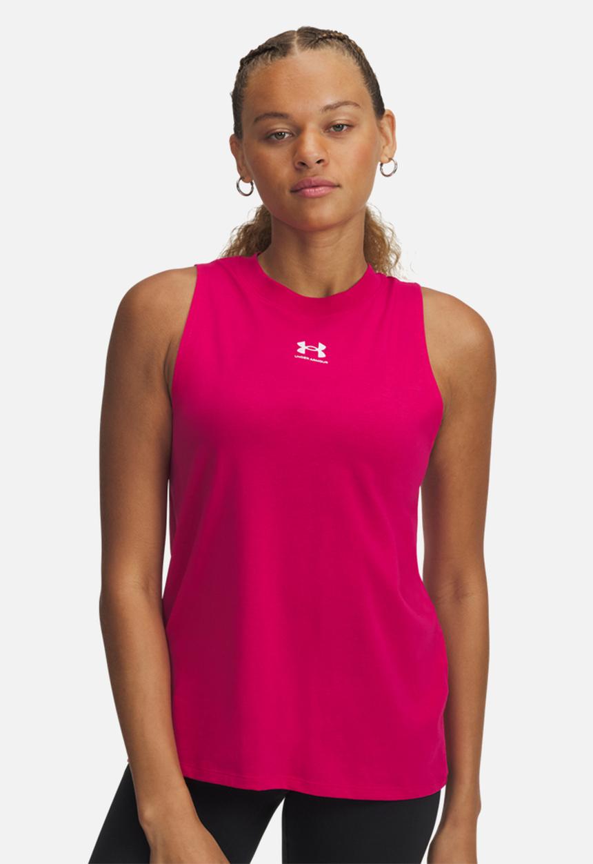 Under Armour - Ua Rival Muscle Tank - red