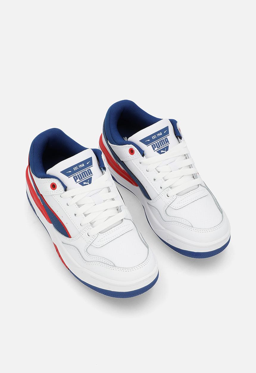 PUMA - Rebound retro jr - puma white-clyde royal
