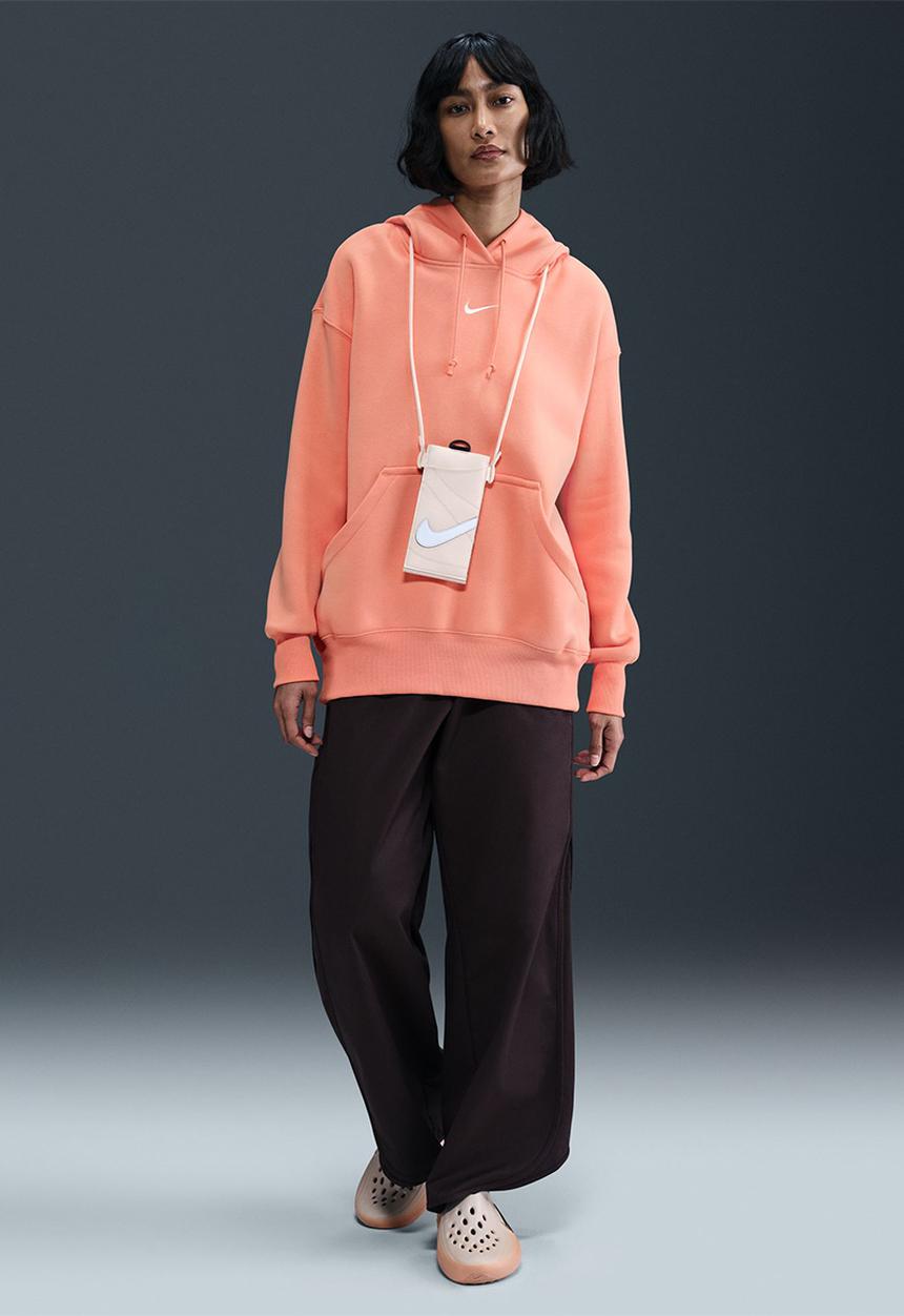 Nike - Nike Phoenix Hoodie - Apricot Agate/Sail