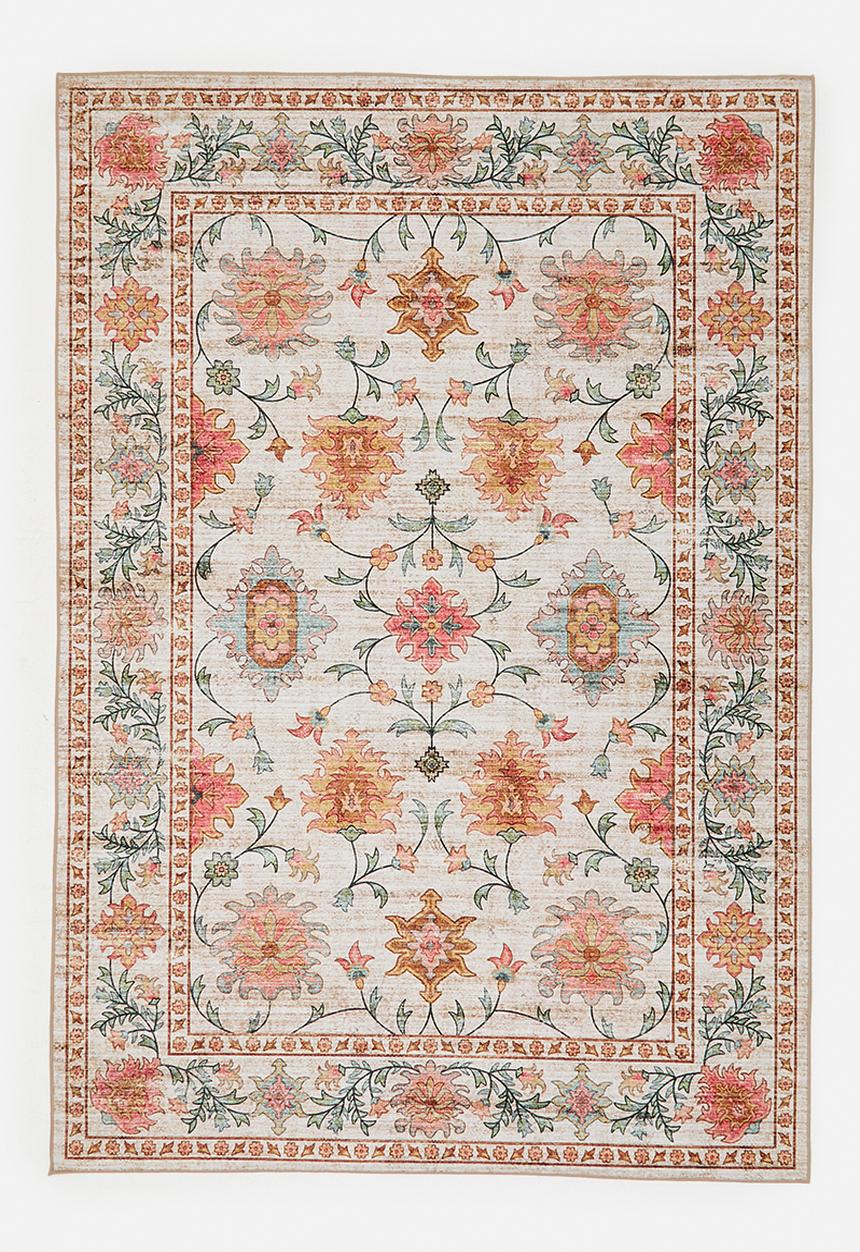 Sixth Floor - Brisbane Floral Antique Rug Multi