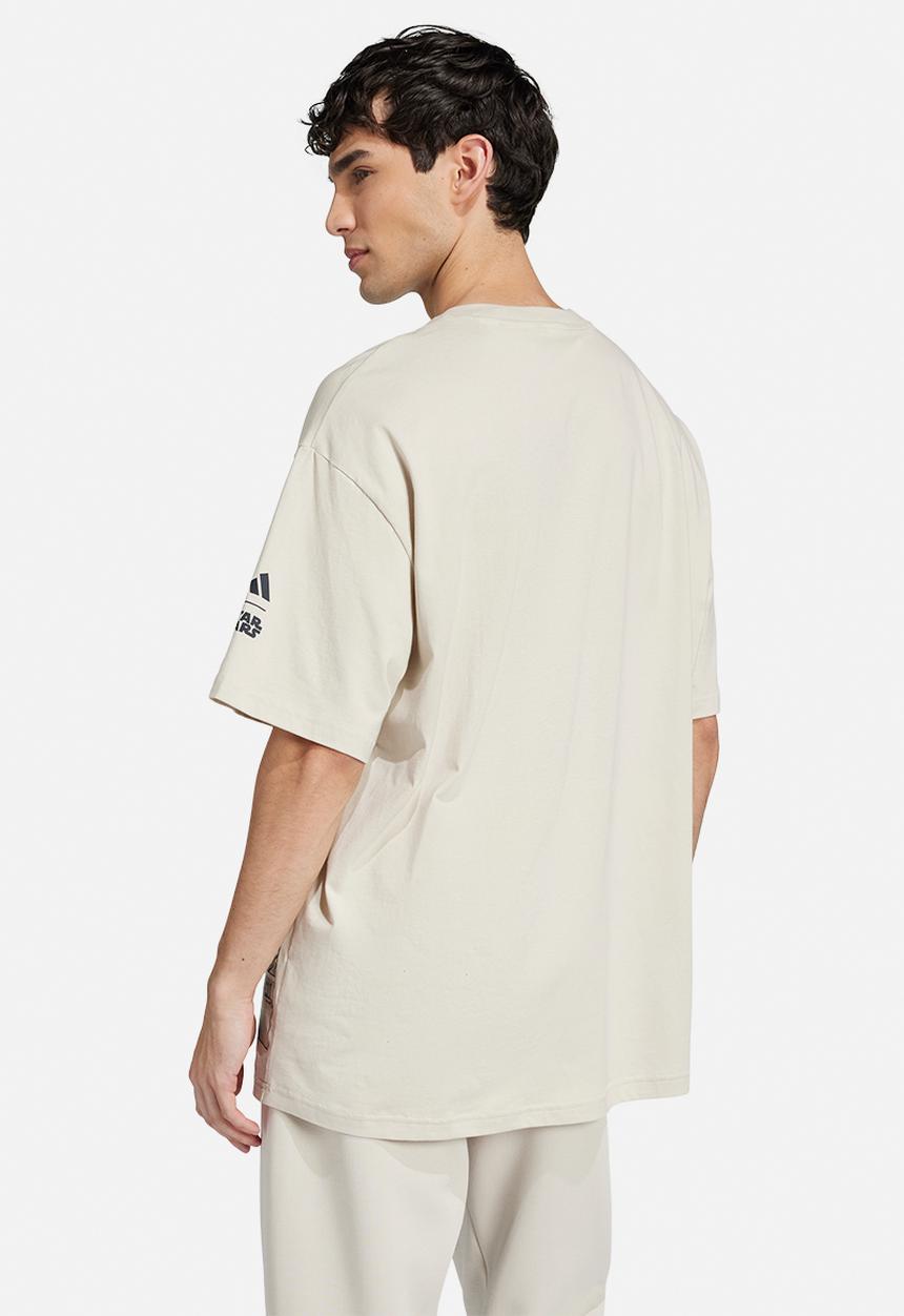 adidas Performance - adidas x Star Wars The Mandalorian Loose-Fit T-Shirt - Beige