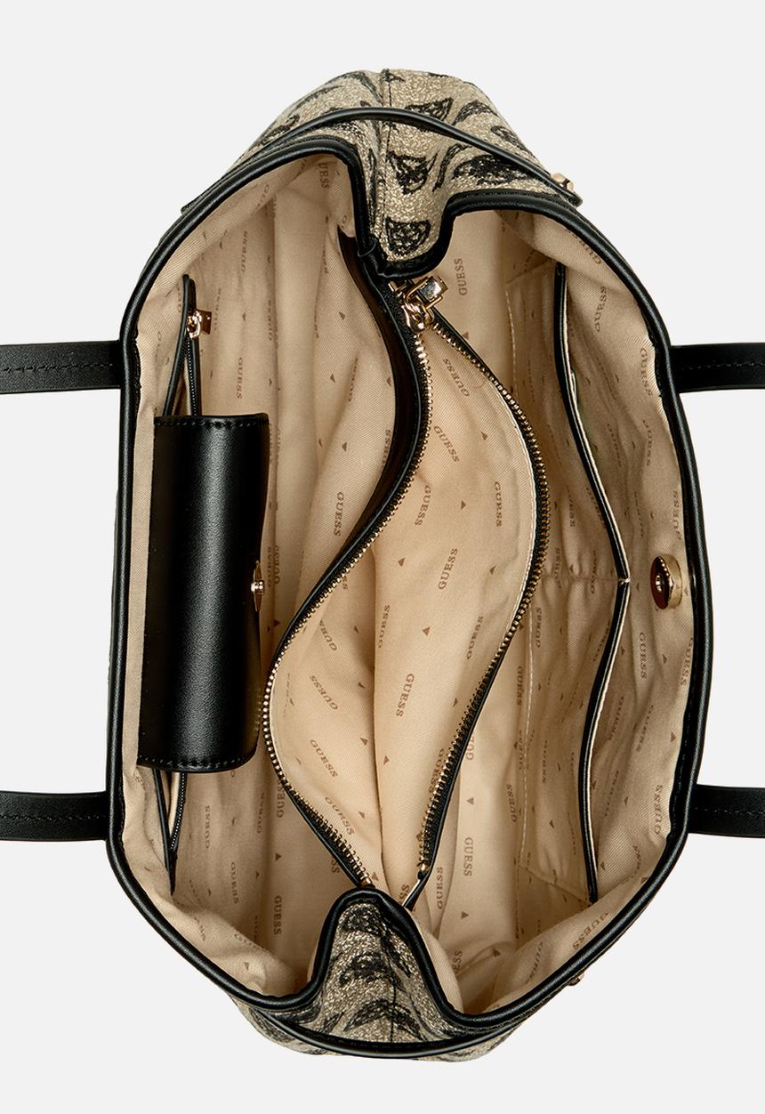 GUESS - Beyza girlfriend tote bag - black logo