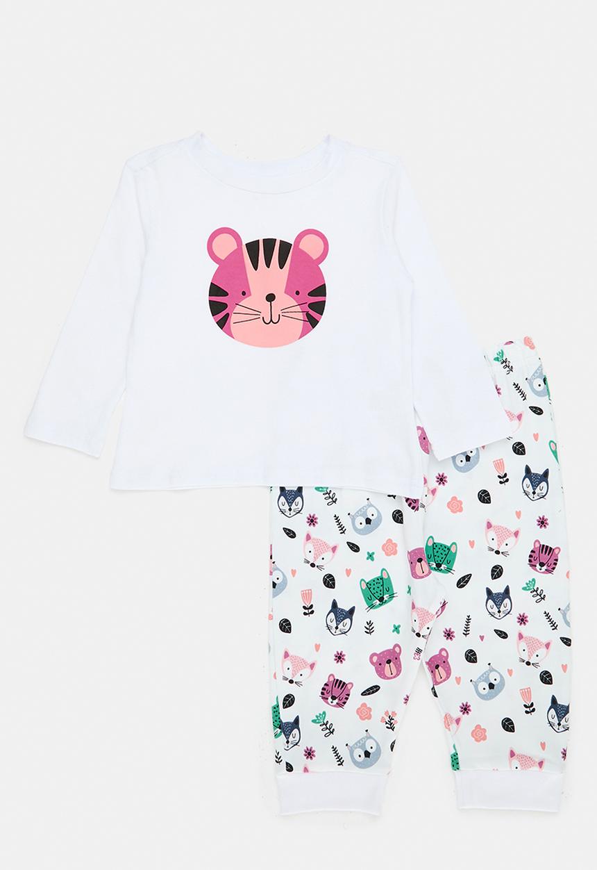 Pop Candy - Pj set - white/aop