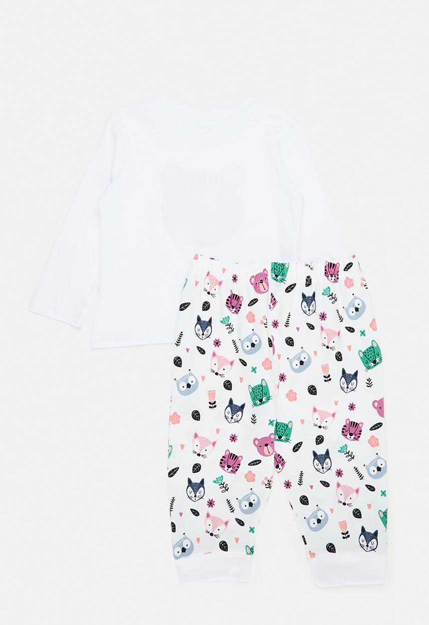 Pop Candy - Pj set - white/aop