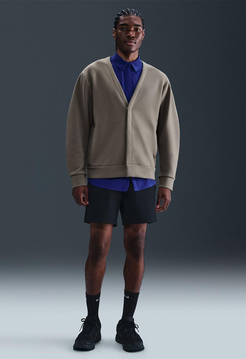 Nike - DF  24.7 Impossibly Soft Cardigan- Cave Stone/Medium Ash