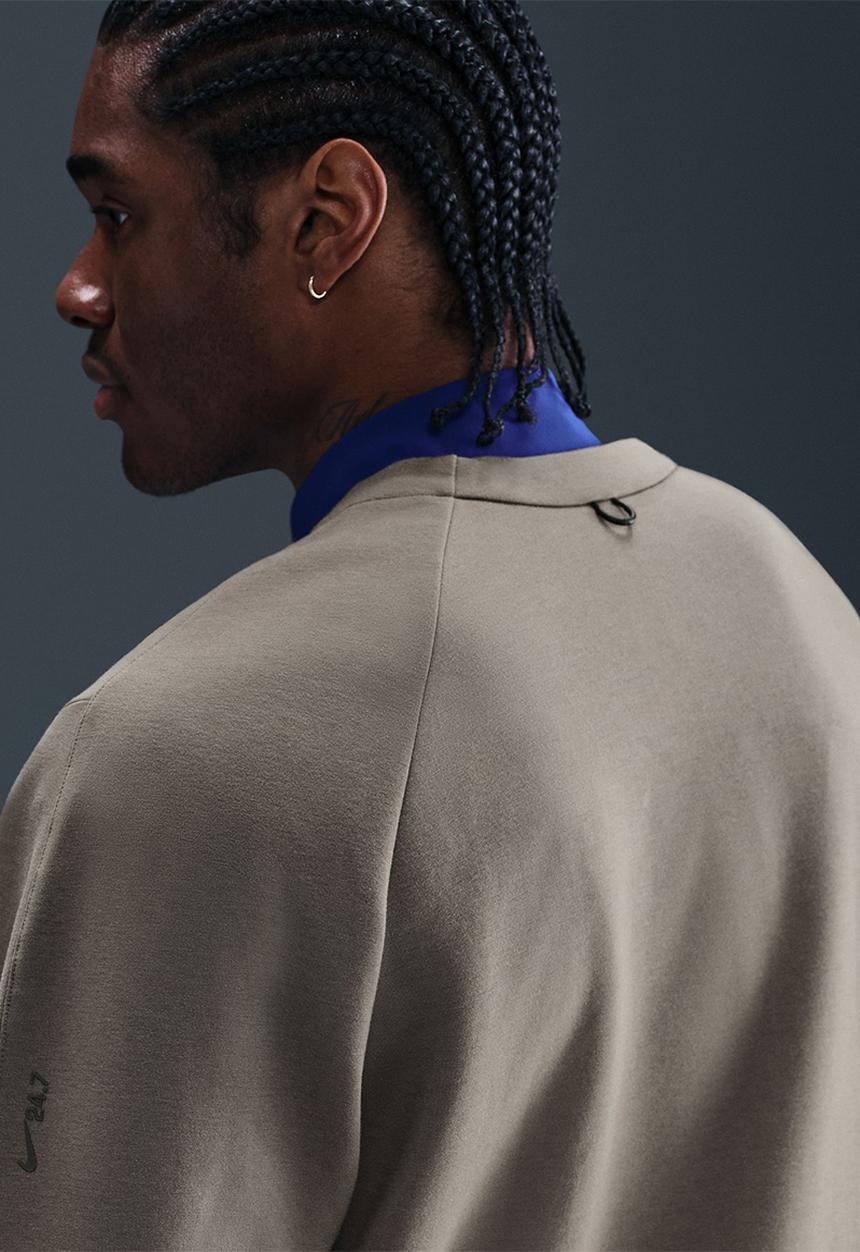 Nike - DF  24.7 Impossibly Soft Cardigan- Cave Stone/Medium Ash