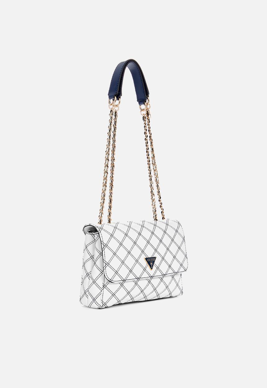 GUESS - Cruise vibe cnvrtble xbdy flap - white/navy