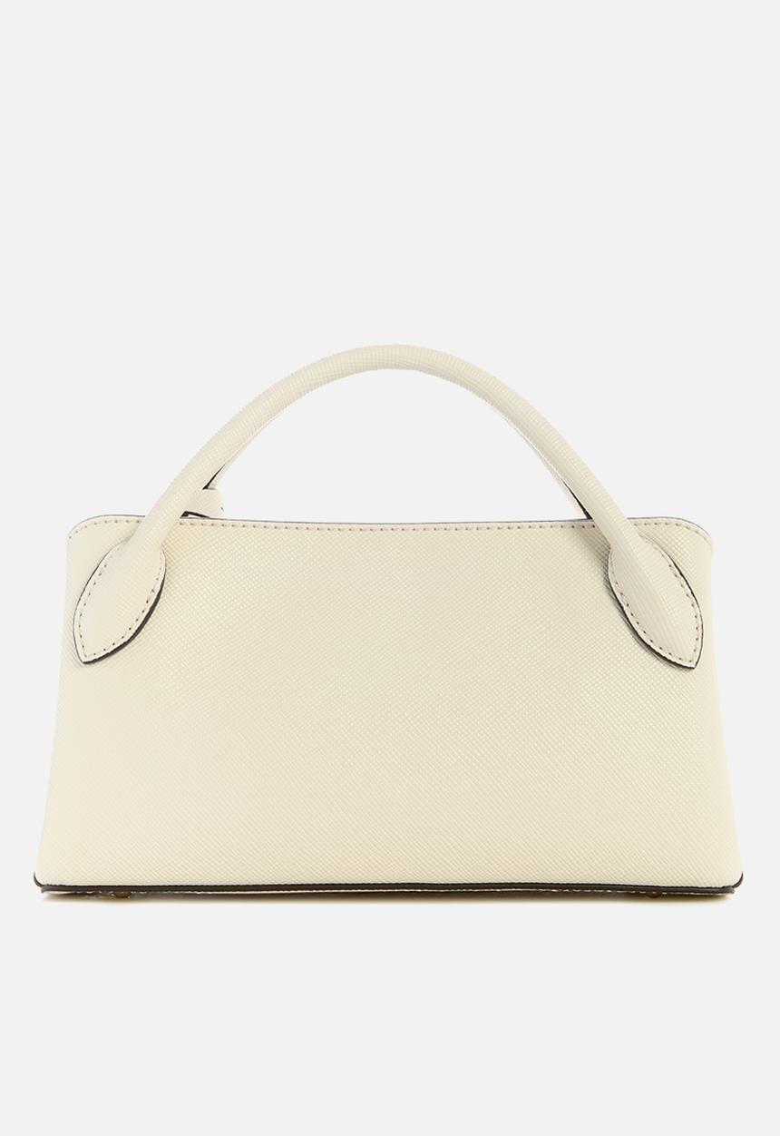 GUESS - Fedana sml girlfriend satchel - off white