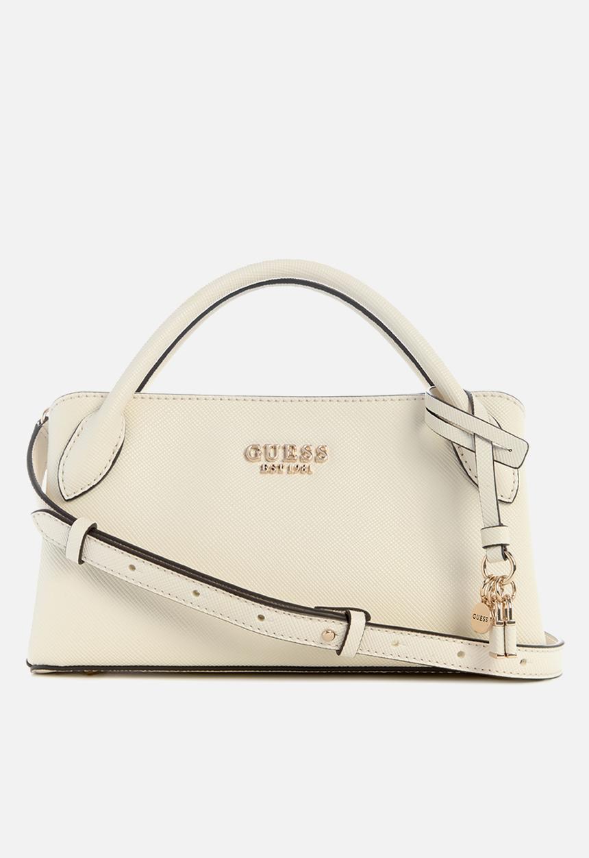 GUESS - Fedana sml girlfriend satchel - off white