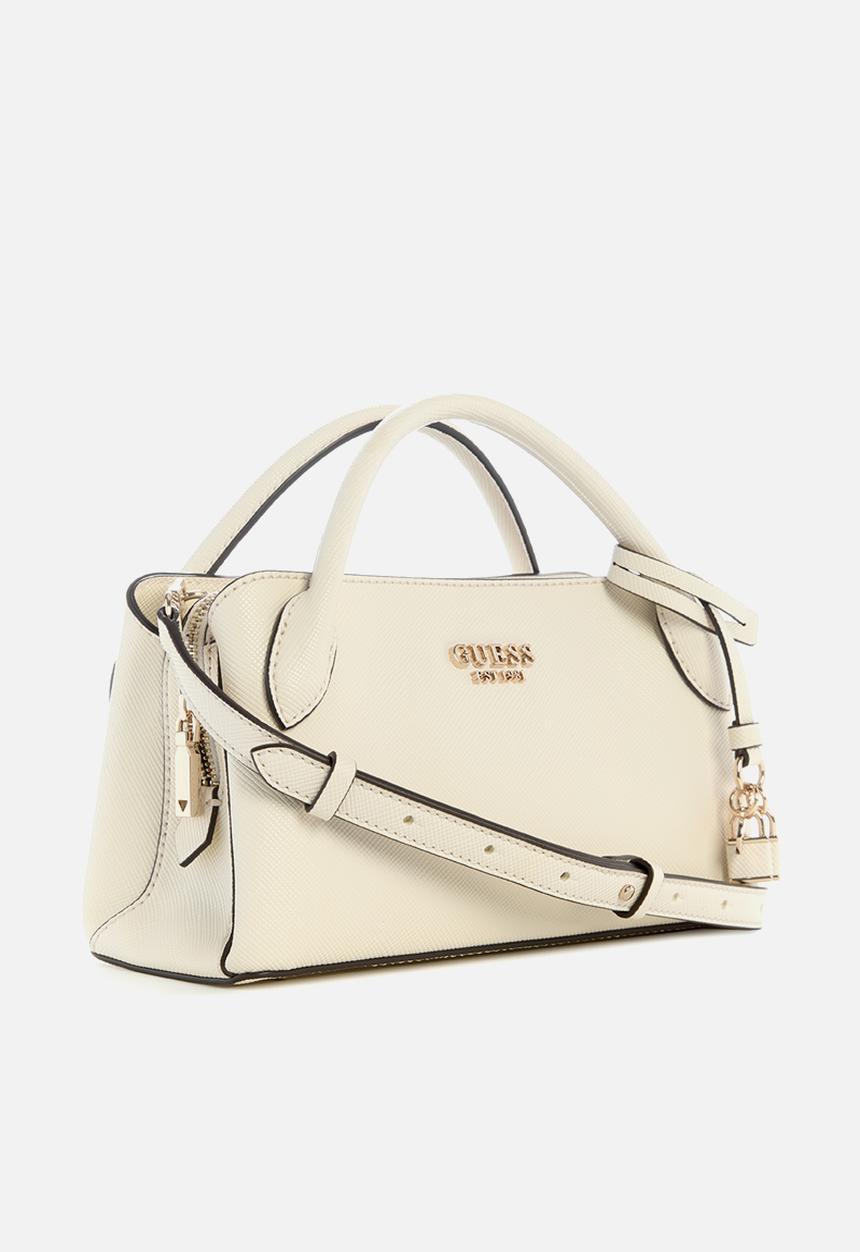 GUESS - Fedana sml girlfriend satchel - off white