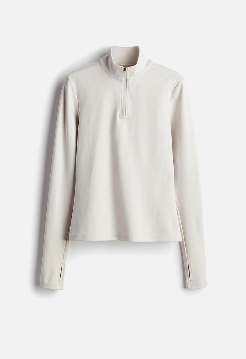 H&M - Sports top with softmove™ - light beige