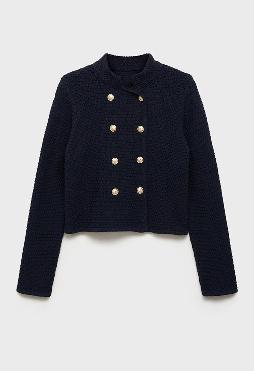 MANGO - Jacket Garfio - Navy