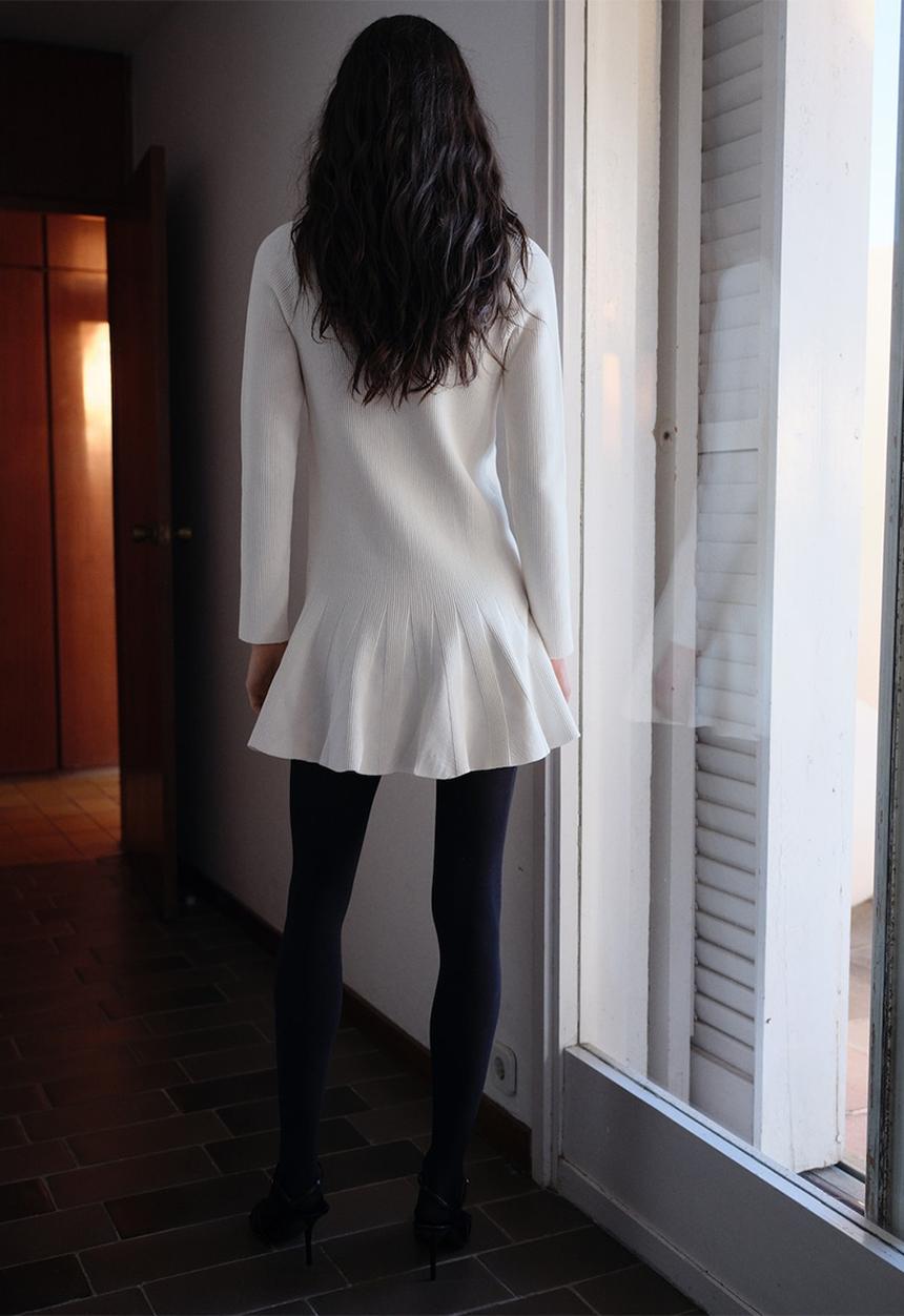 MANGO - Dress Ottom - Light Beige