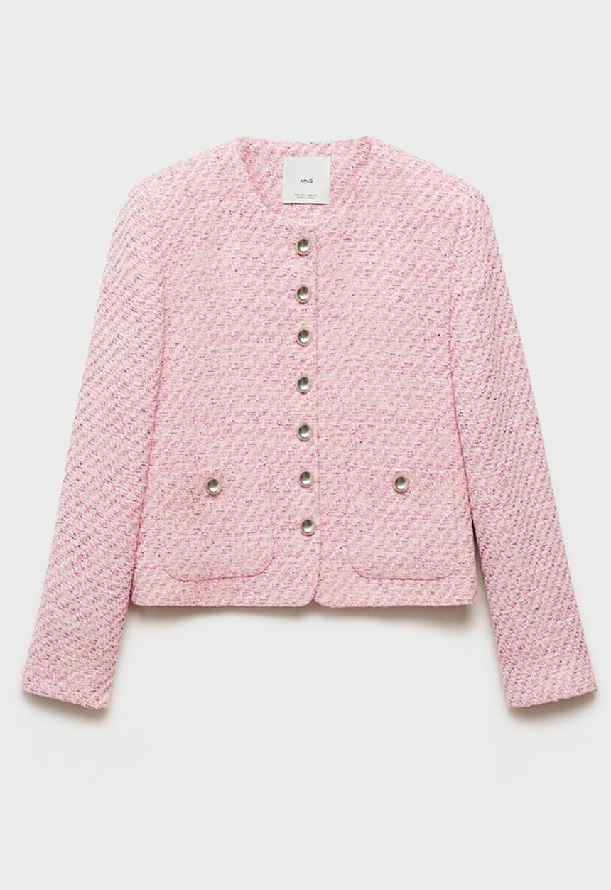 MANGO - Jacket Karakoy - Pink